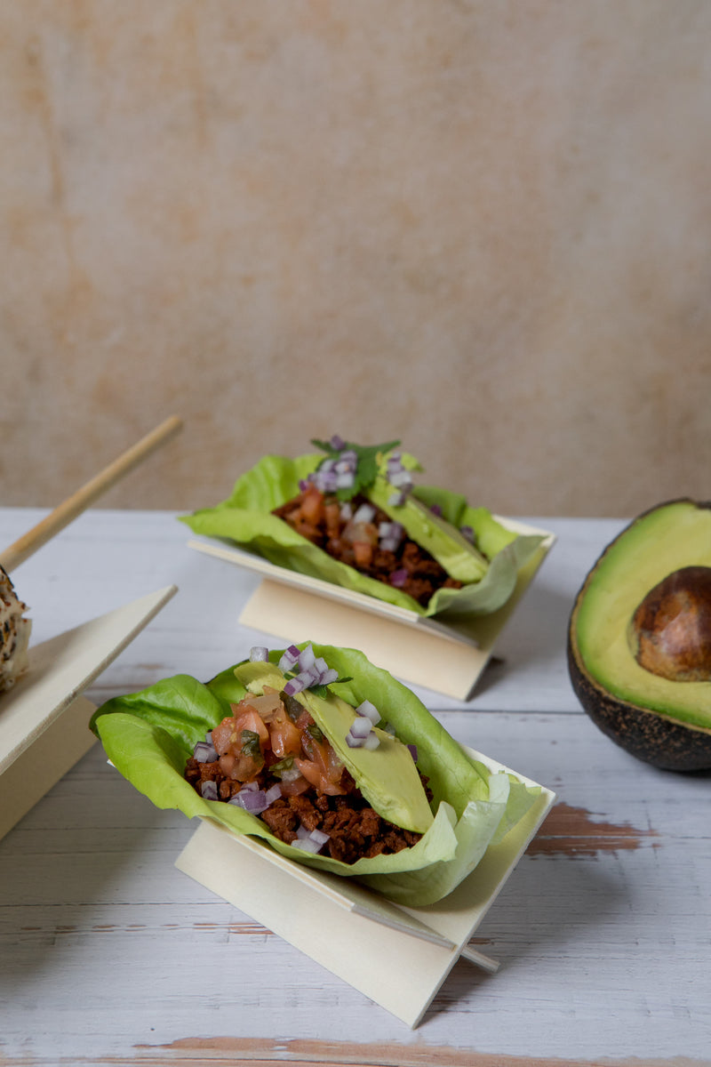 Taco Holder - L:6.6in X H: 2in 100 Pcs/Cs