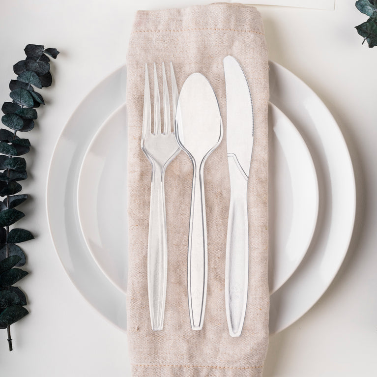 Disposable Heavy Duty Plastic Cutlery