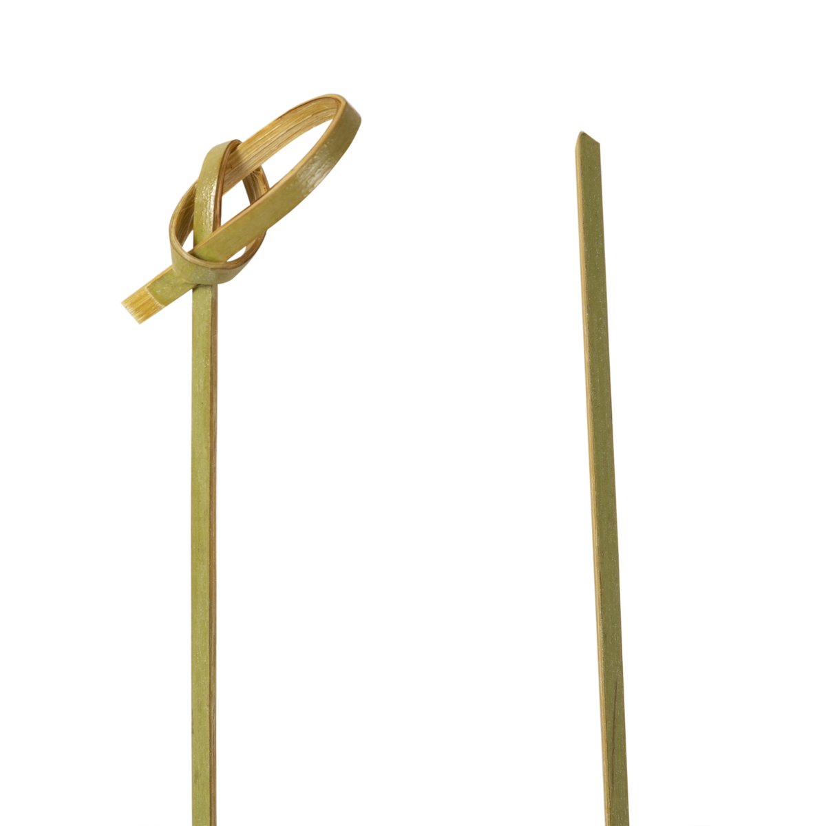 Bamboo Knotted Skewers - 3.5in - 2000 Pcs