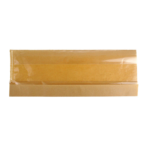 4.25" x 2.75" x 11.75" Kraft Sandwich Bag with Window – 500/Case