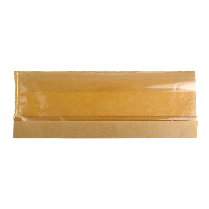 4.25" x 2.75" x 11.75" Kraft Sandwich Bag with Window – 500/Case