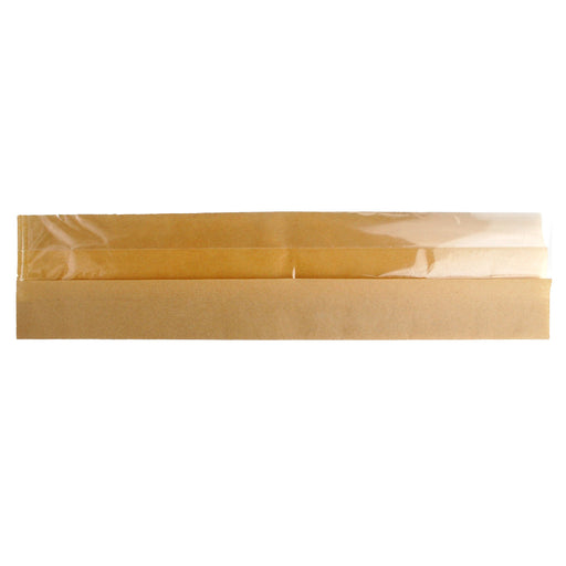 4.25" x 2.75" x 16.5" Kraft Sandwich Bag with Window – 500/Case