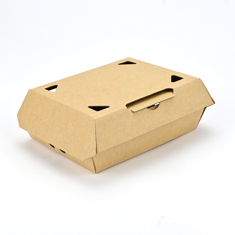 6.38" X 5" X 2.25" #ReadyFresh® Vented Hot Snack Container (Large), 300/CS