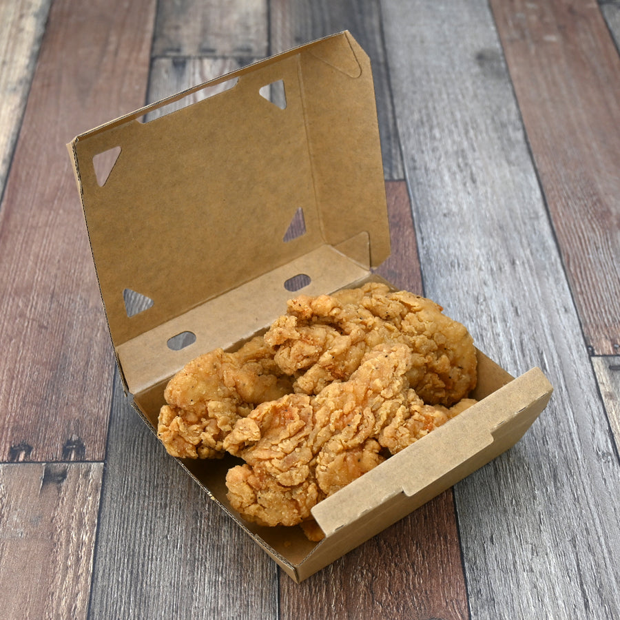6.38" X 5" X 2.25" #ReadyFresh® Vented Hot Snack Container (Large), 300/CS