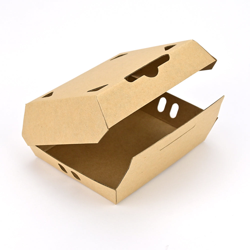 6.38" X 5" X 2.25" #ReadyFresh® Vented Hot Snack Container (Large), 300/CS