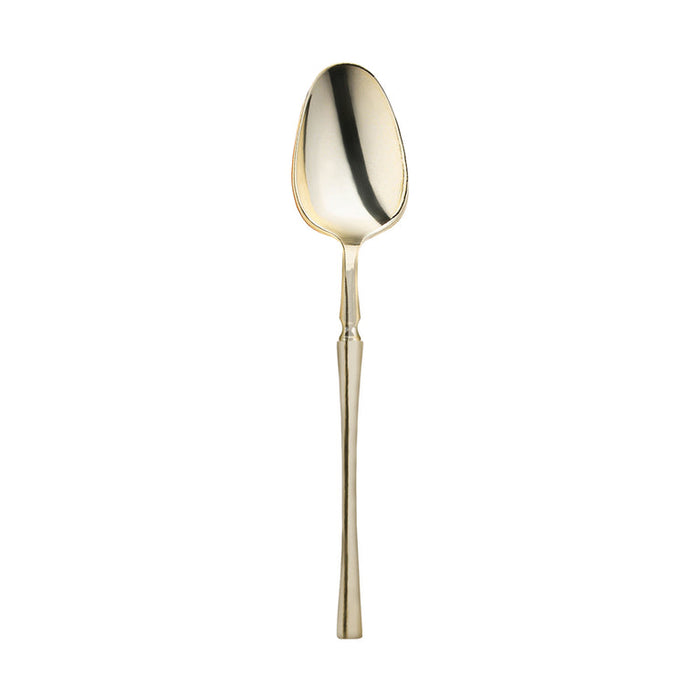 Shiny Gold Moderno Disposable Plastic Cutlery