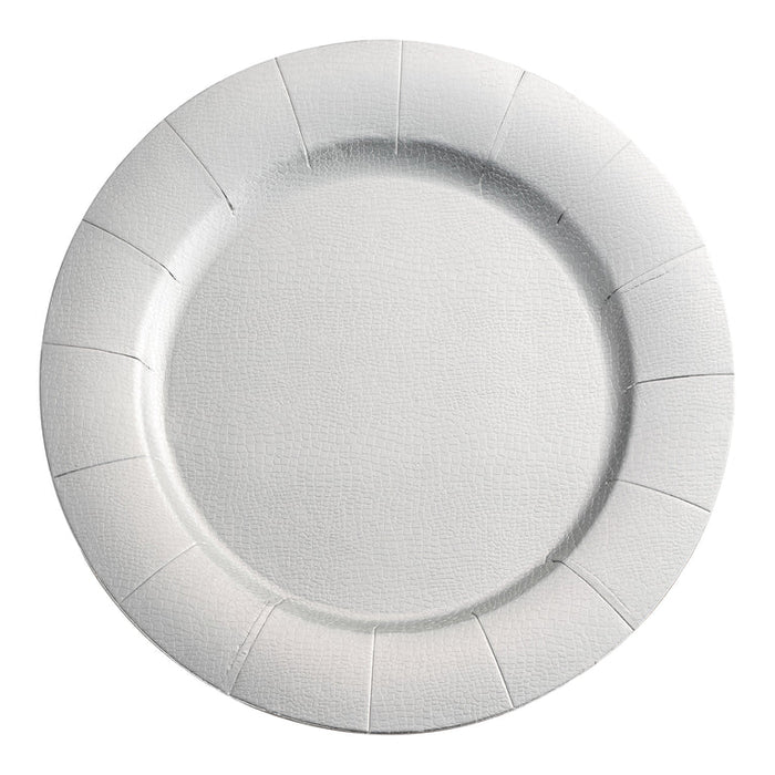 Round Disposable Paper Charger Plates