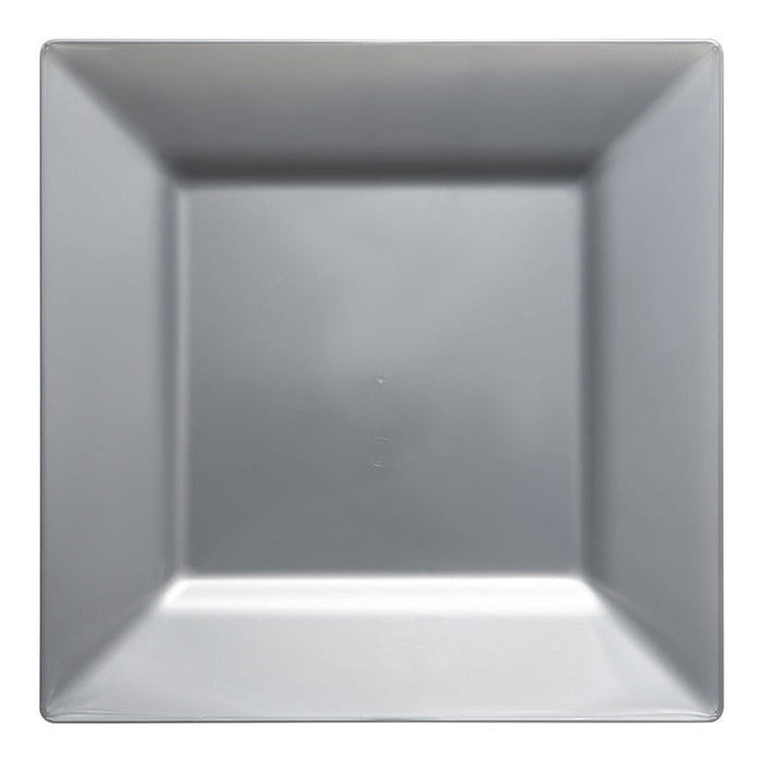 Solid Color Square Plastic Plates