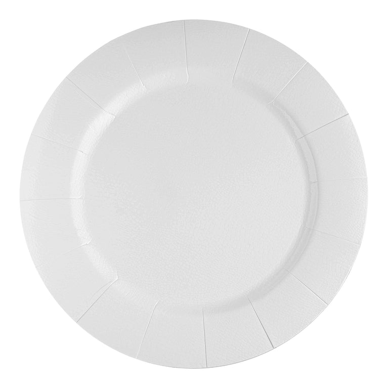 Round Disposable Paper Charger Plates