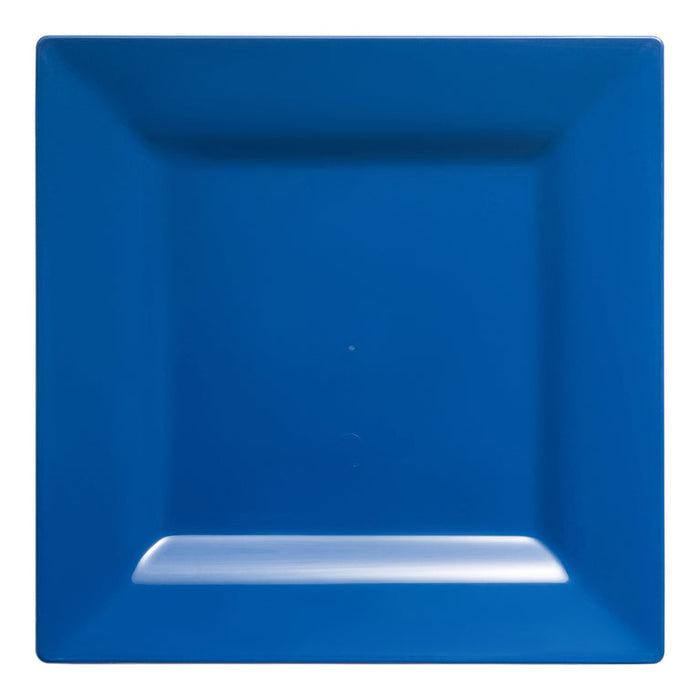 Solid Color Square Plastic Plates