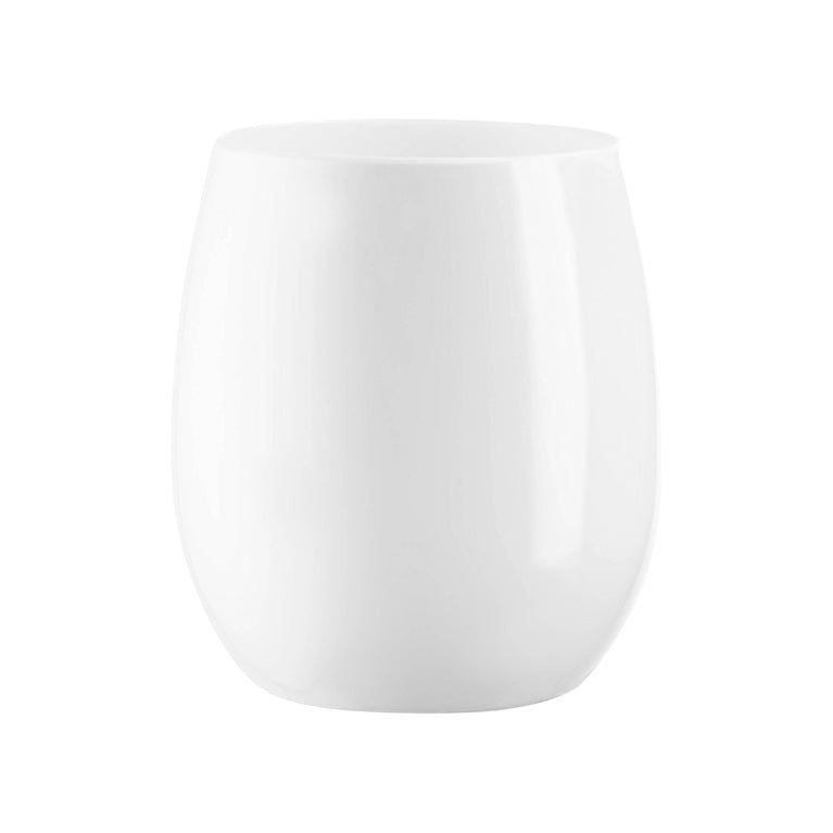 12 oz. Stemless Plastic Wine Glasses (Avail. Multiple Colors and Designs)