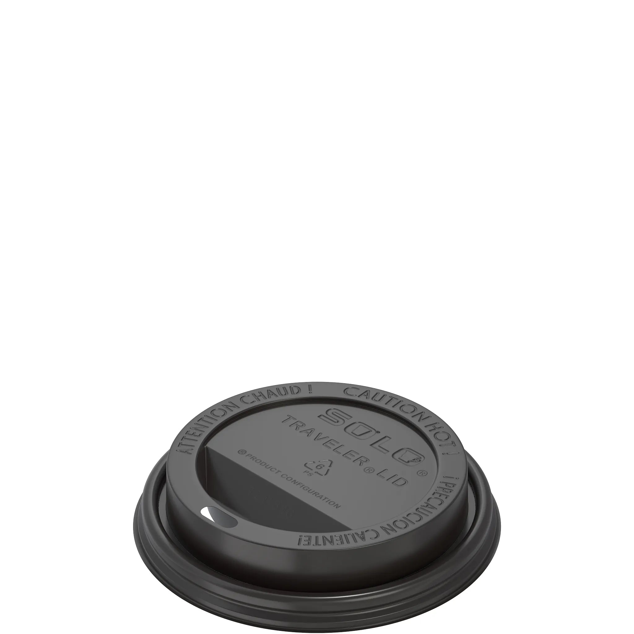Solo Plastic Traveler® Lid with Sip Hole