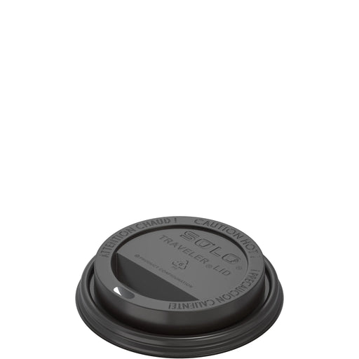 Solo TLB316: BLack Lid with Sip Hole (1000 Lids Per Case)