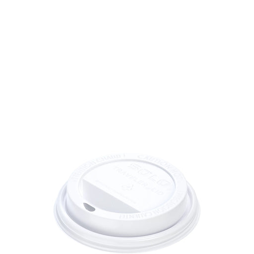 Solo TLP316: White Lid with Sip Hole (1000 Lids Per Case)