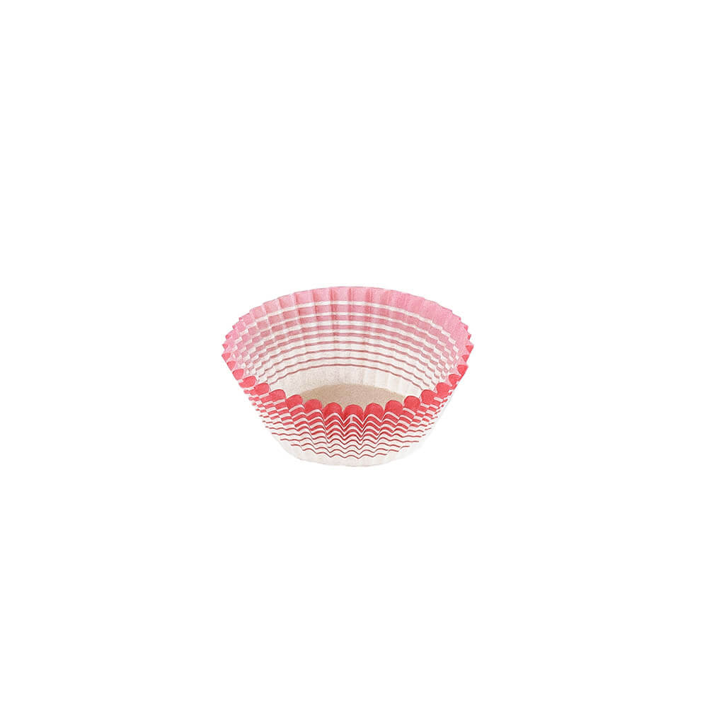 Novacart #4 Solid Brown Round Paper Pastry & Candy Cup – 1-3/8" x 13/16" – 2,000/Case