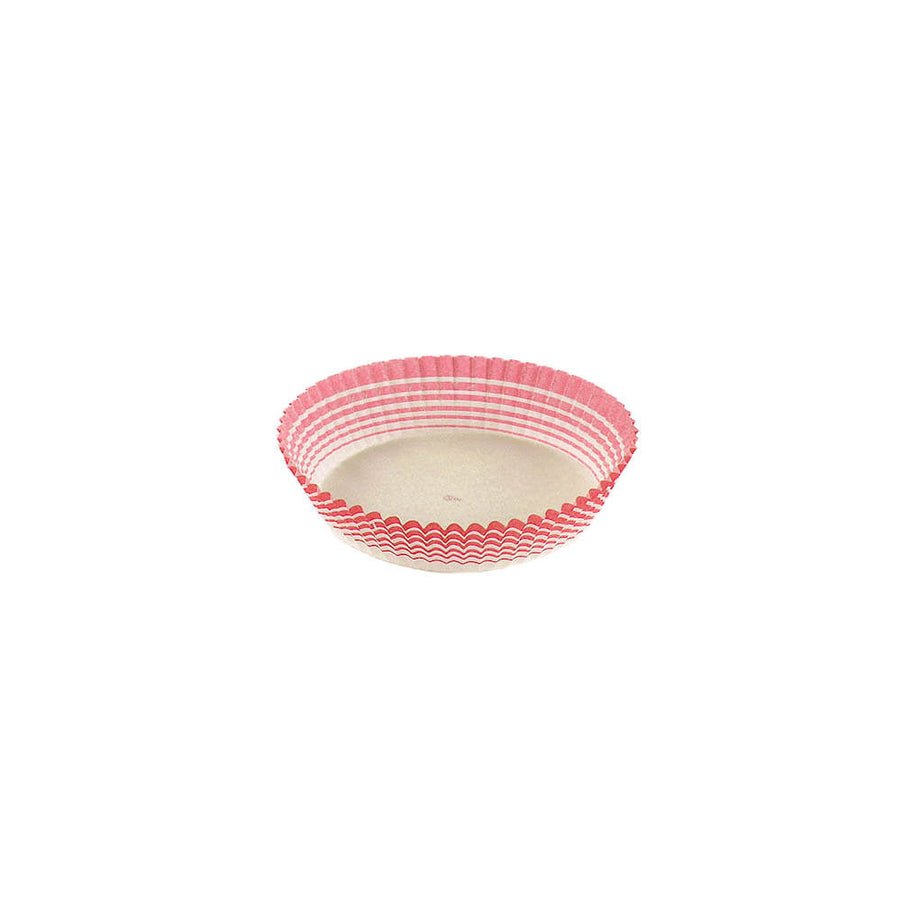 Novacart #111 Gold Round Paper Pastry Cup (1000 Line) – 3" x 7/8" – 2,000/Case