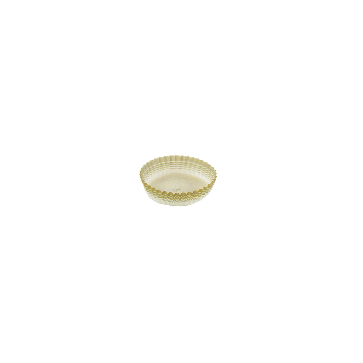 Novacart #3/A Solid Brown Round Paper Pastry & Candy Cup – 1-3/8" x 3/8" – 2,000/Case