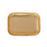 Gold 9-3/8 x 13-5/16  Rectangular Pastry Tray (200 Trays Per Case)
