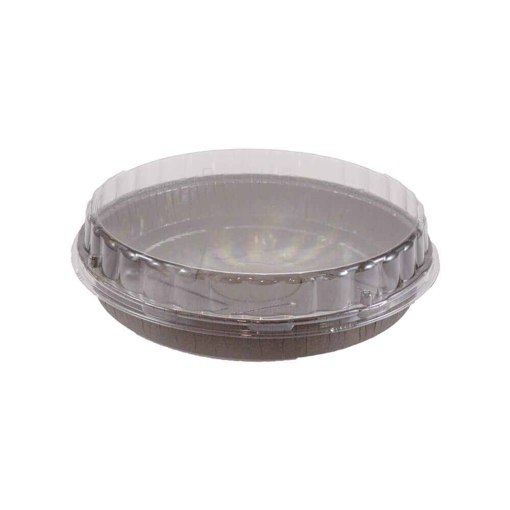 Novacart Clear PET Dome Lid for OP 205/25 Mold – 9" – 300/Case