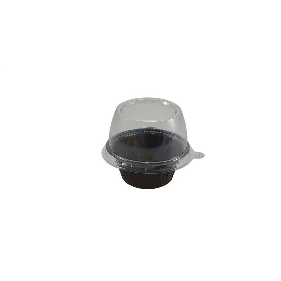 Novacart Clear PET Dome Lid for OP 80/38 Mold – 2-3/4" – 1,260/Case