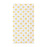 Durable White with Dots Paper Dinner Napkins