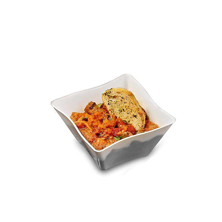 14oz Wave Plastic Soup Bowls