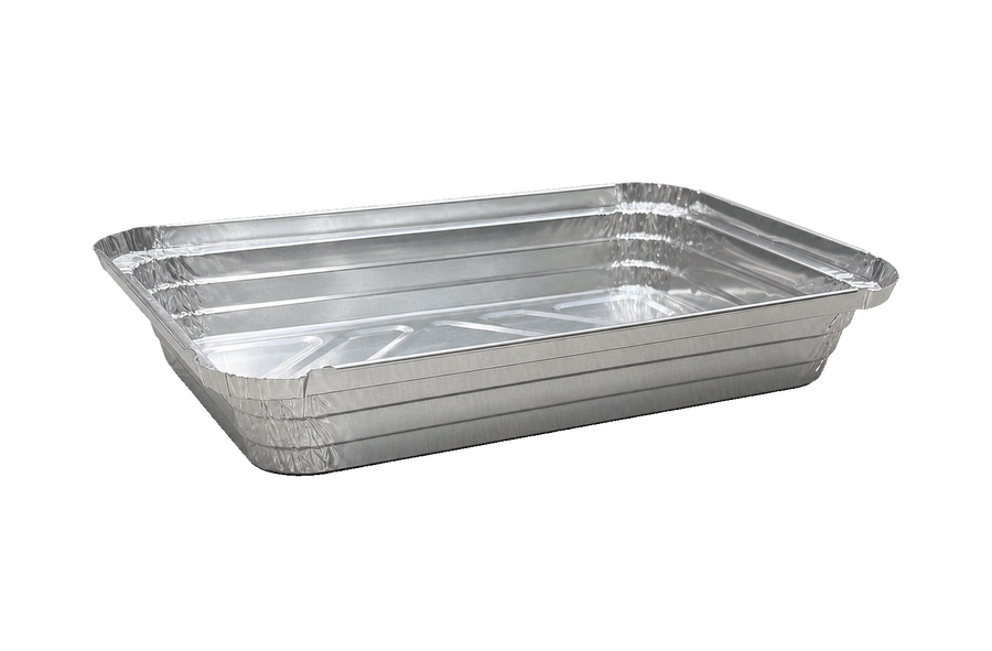 Smart USA BL150 1.5 lb Oblong Aluminum Foil Take-Out Pans - Made in USA