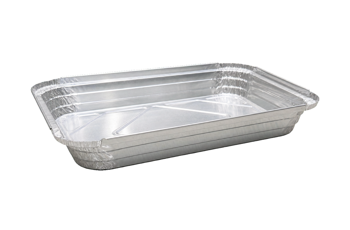 Smart USA BL400 4 lb Oblong Aluminum Foil Pans - Made in USA