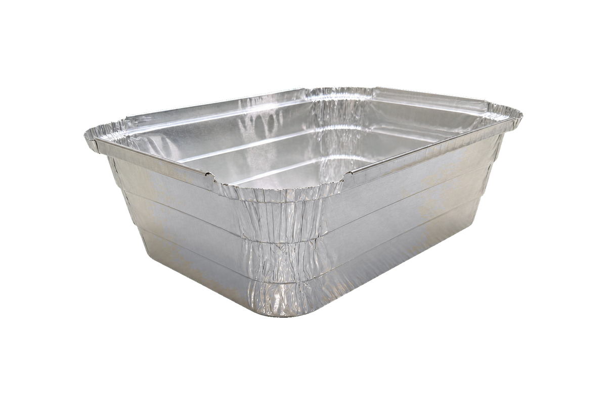 Smart USA BL500 5 lb Oblong Aluminum Foil Pans - Made in USA