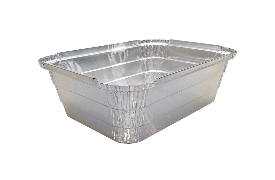 Smart USA BL500 5 lb Oblong Aluminum Foil Pans - Made in USA
