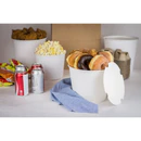 130oz Food Buckets with Paper Lids (215mm) - 150 sets