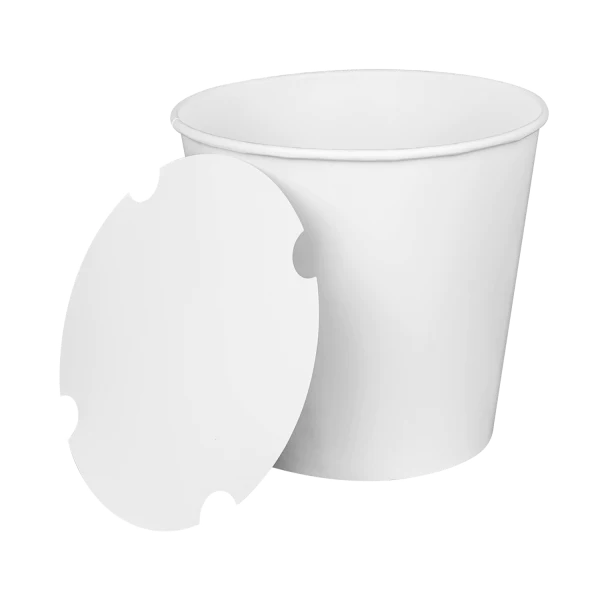 170oz Food Buckets with Paper Lids (223mm) - 150 sets