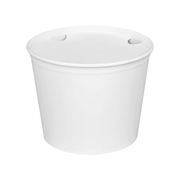85oz Food Buckets with Paper Lids (189mm) - 180 sets