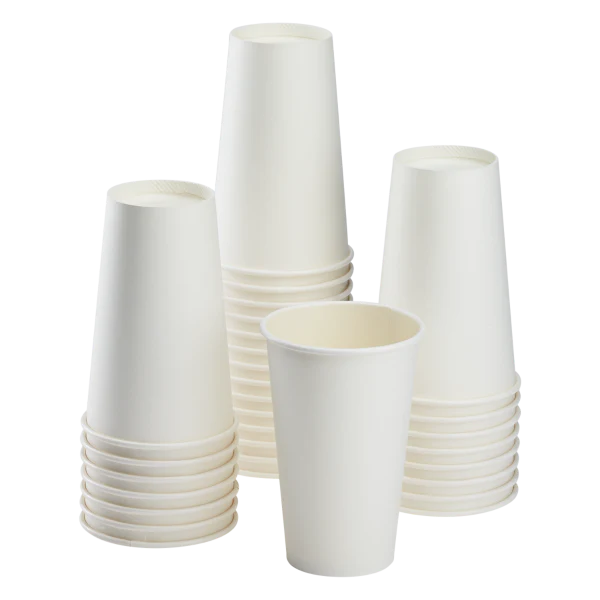 Paper Hot Cups 8oz-24oz (Avail in White or Design)