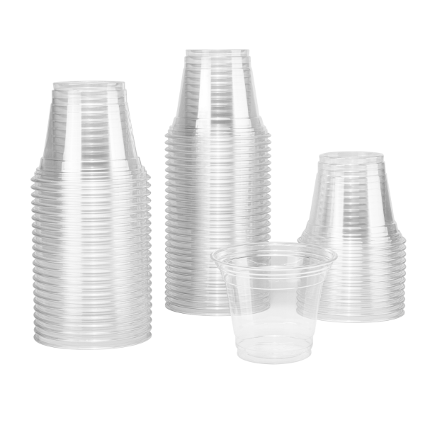 9oz Plastic Cold Cups (92mm) - 1,000 Cups