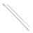 Karat 10.25'' Jumbo Straws (5mm) Paper Wrapped - Clear - 2,000 Straws