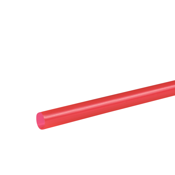 Karat 7.5'' Stir Straws (3mm) - Red - 5,000 Straws