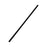 Karat 5.25'' Stir Straws (3mm) - Black - 10,000 Straws