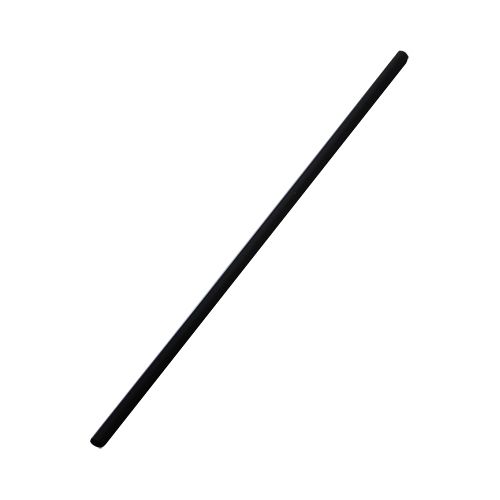 Karat 5.25'' Stir Straws (3mm) - Black - 10,000 Straws