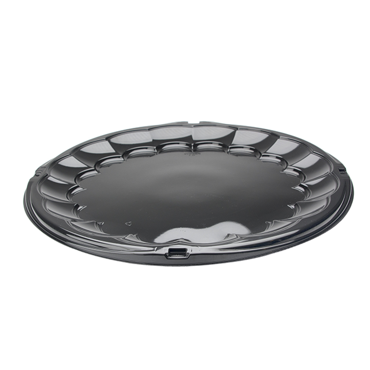 Pactiv 9816K: 16" SmartLock® Caterware® Tray, Black, 50 ct.