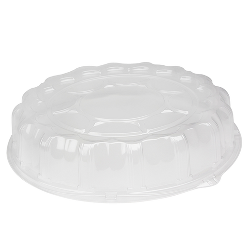 Pactiv P9816: Plastic Dome Lid for 16" SmartLock® Caterware® Trays, Clear, 50 ct.