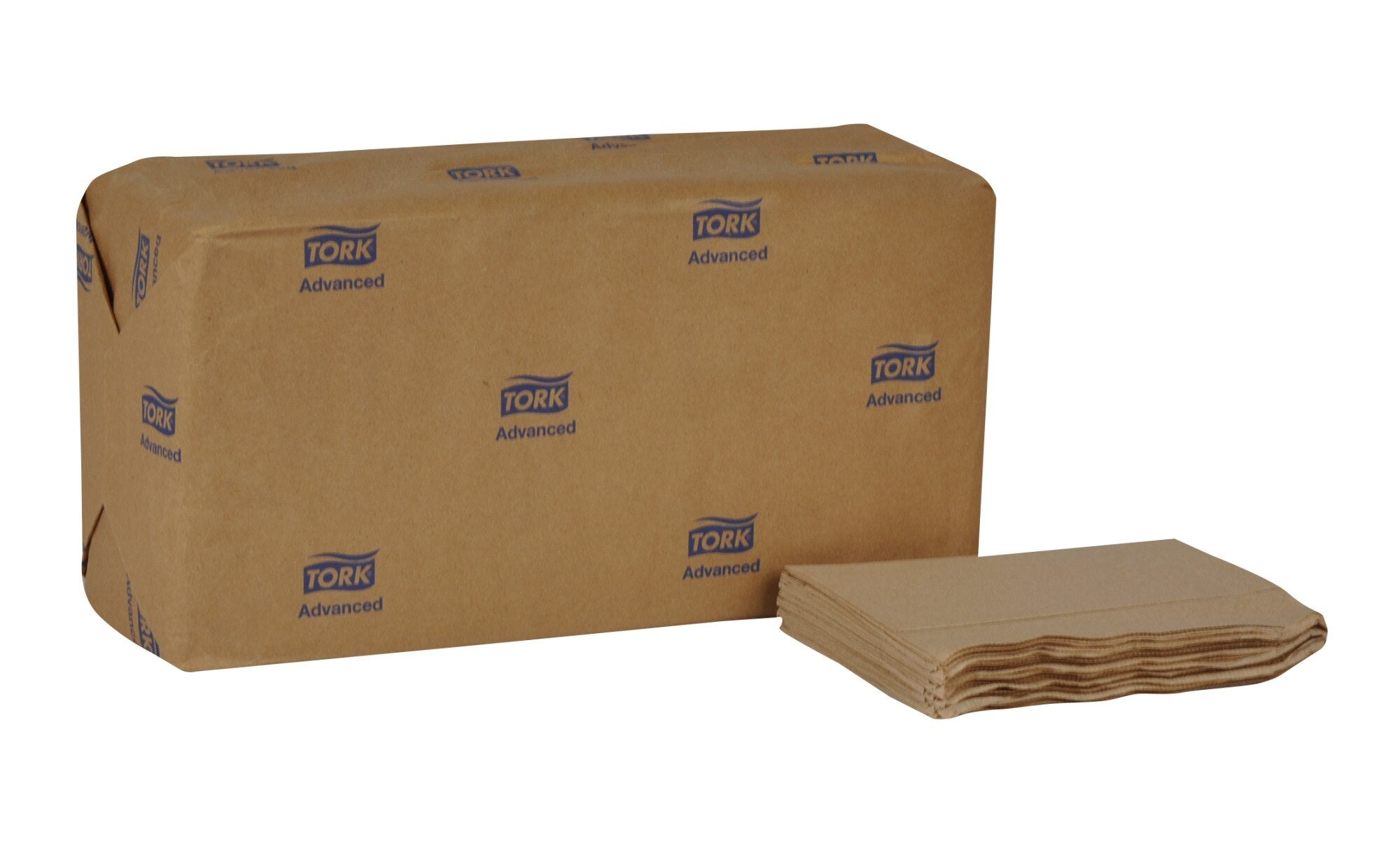 Tork Universal Dispenser Napkin Masterfold 12X17 Natural — Case of 6000 (D806E)