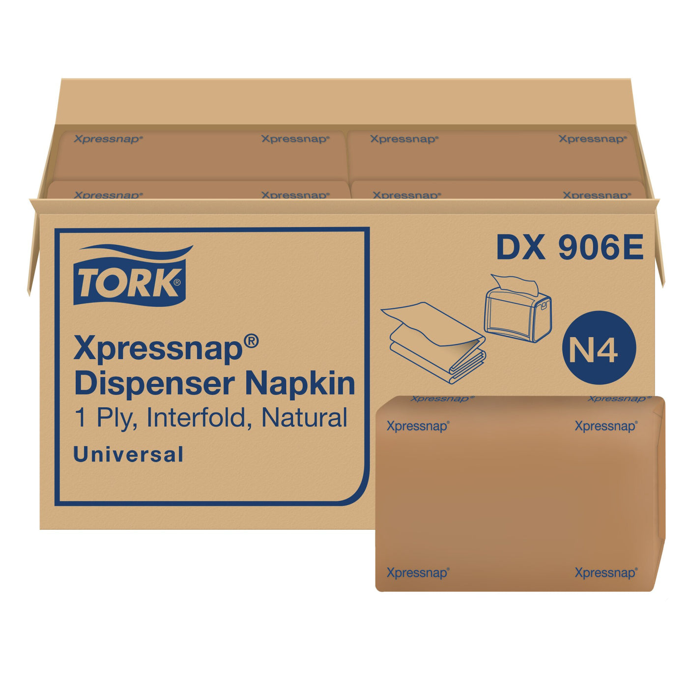 Tork Natural Xpress Napkin — Case of 6000 (DX906E)