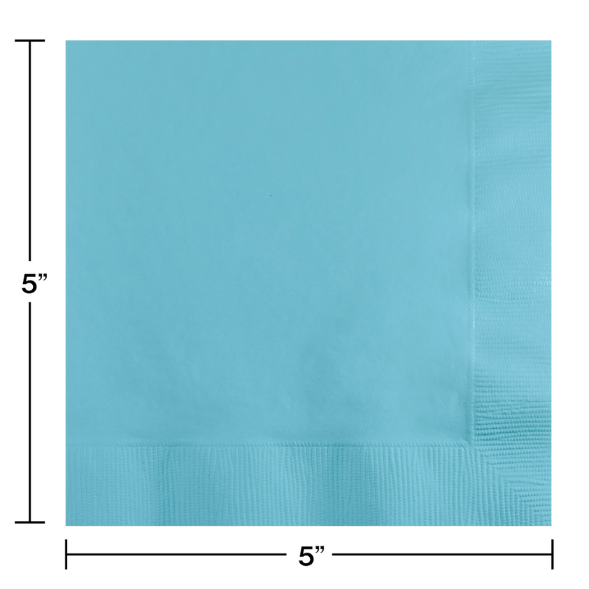 Pastel Blue Beverage Napkin 2PLY (600 Per Case)