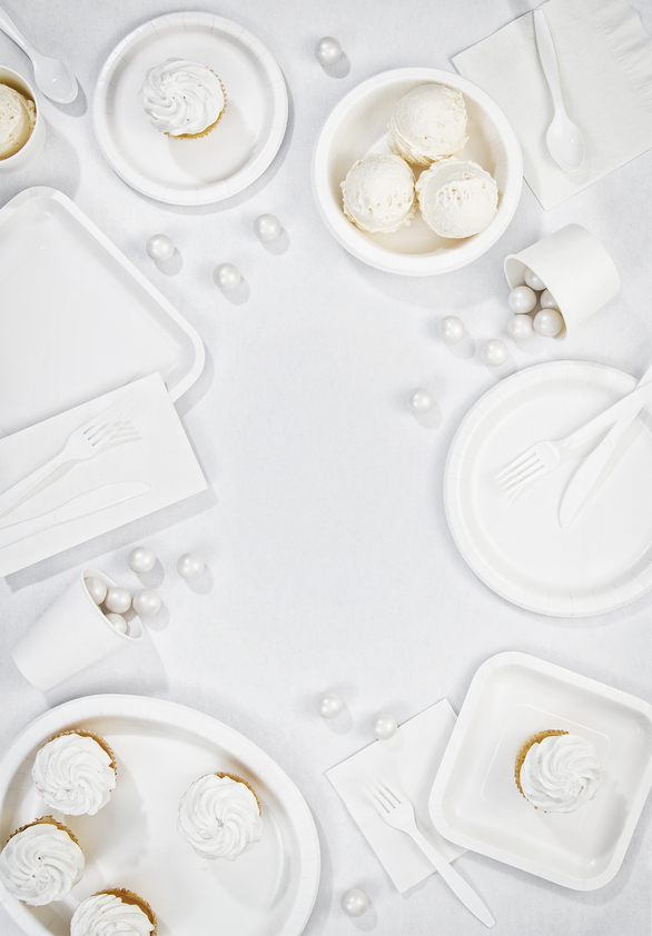 White Beverage Napkin 2PLY (600 Per Case)