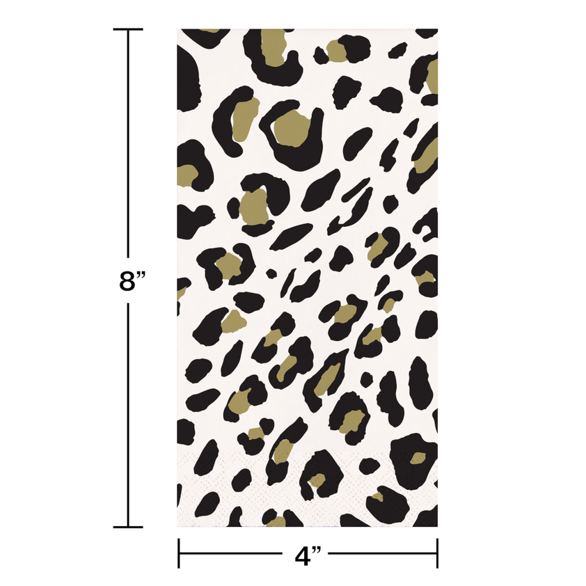 Leopard 2ply Dinner Napkins (192 Napkins Per Case)