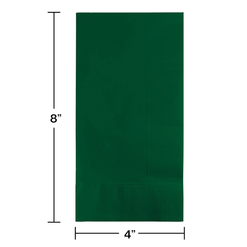 Hunter Green 2 Ply Dinner Napkin (600 Napkins Per Case)