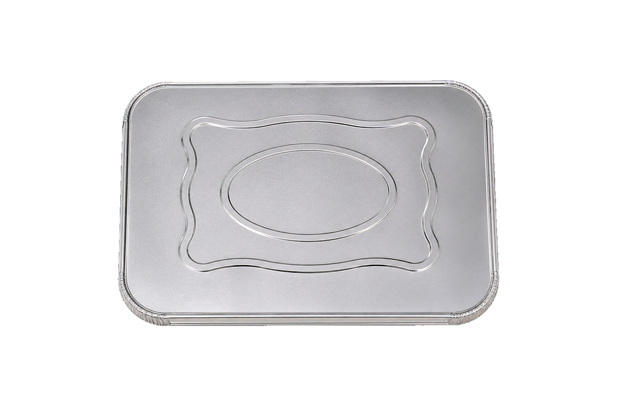 Smart USA FL300 Half Size Aluminum Foil Steam Table Pan Lids - Made in USA