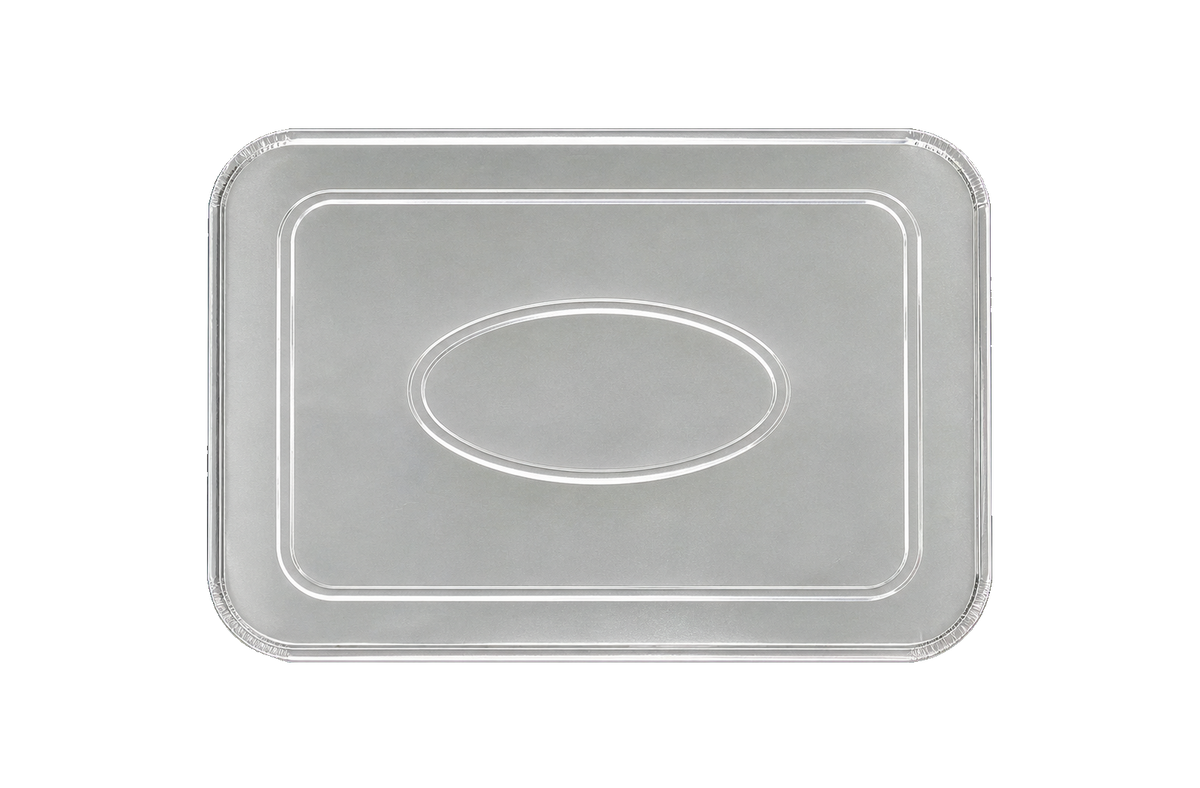 Smart USA FL600 Rectangular Aluminum Roaster Pan Lids - Made in USA