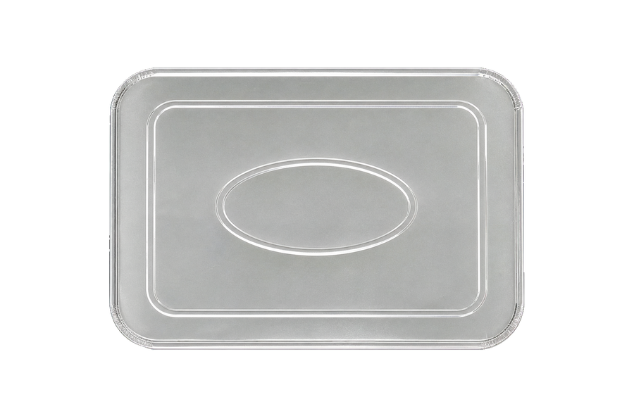 Smart USA FL600 Rectangular Aluminum Roaster Pan Lids - Made in USA